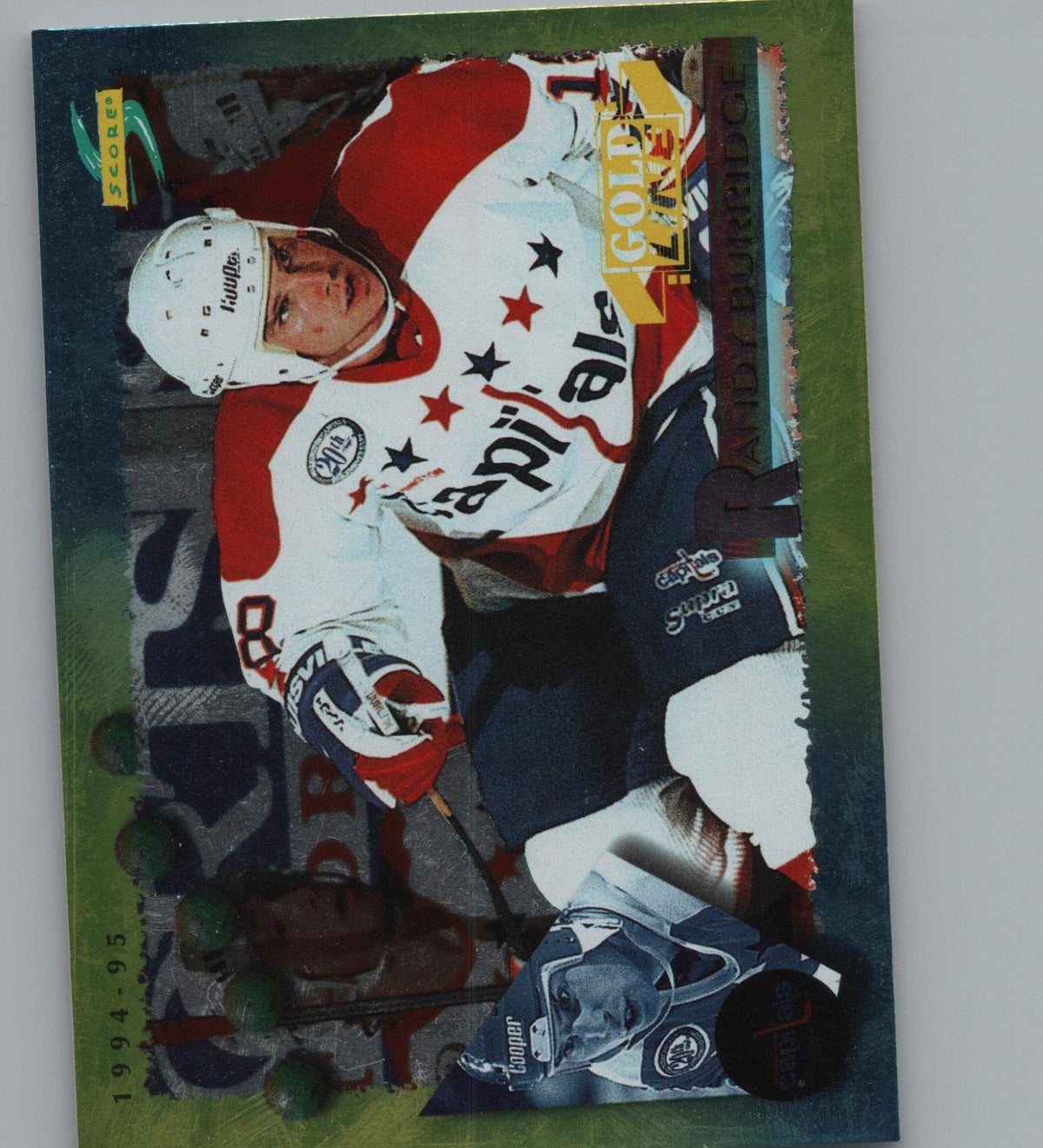 1994-95 Score #90 Randy Burridge Gold Line