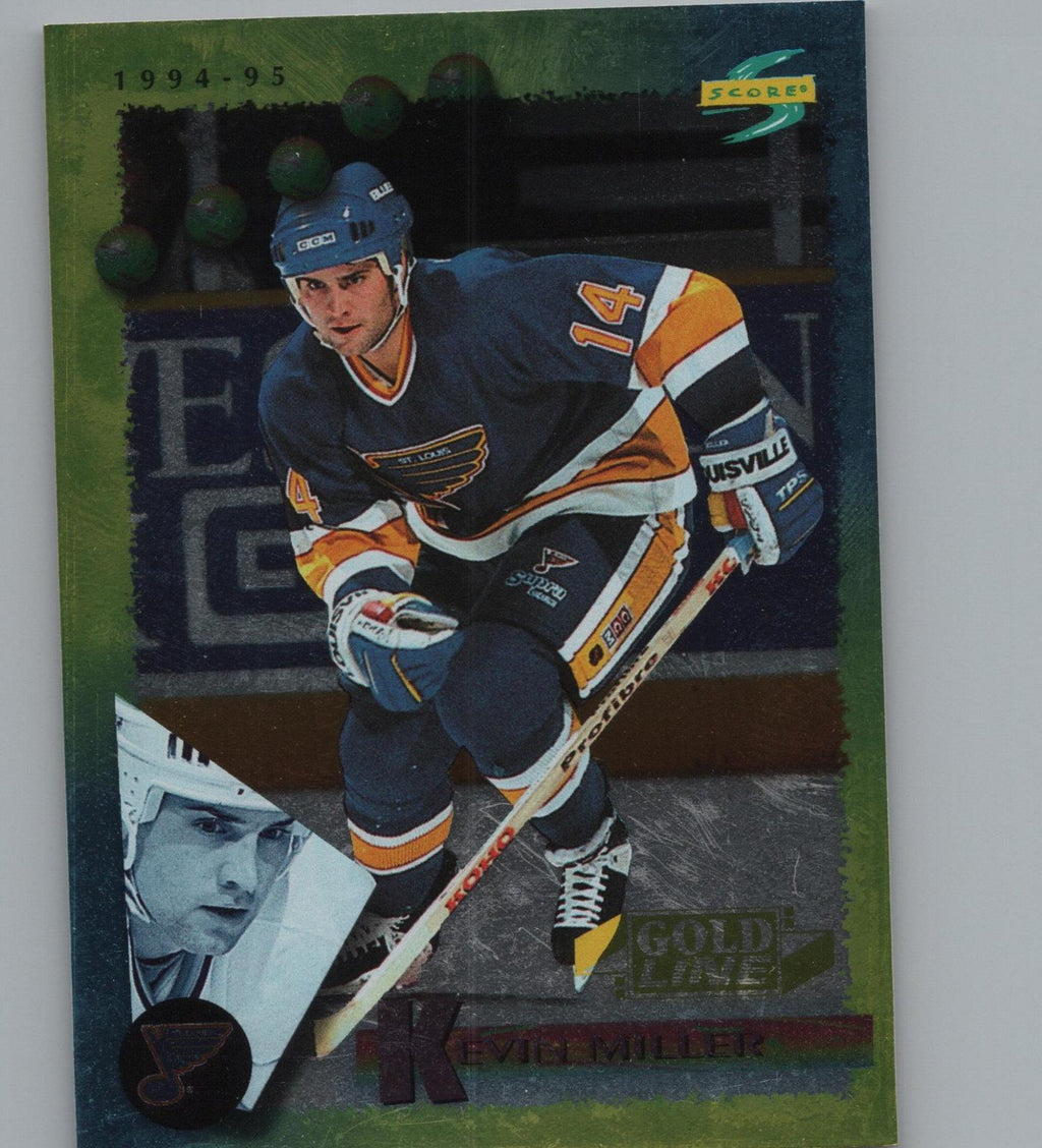 1994-95 Score #25 Kevin Miller Gold Line