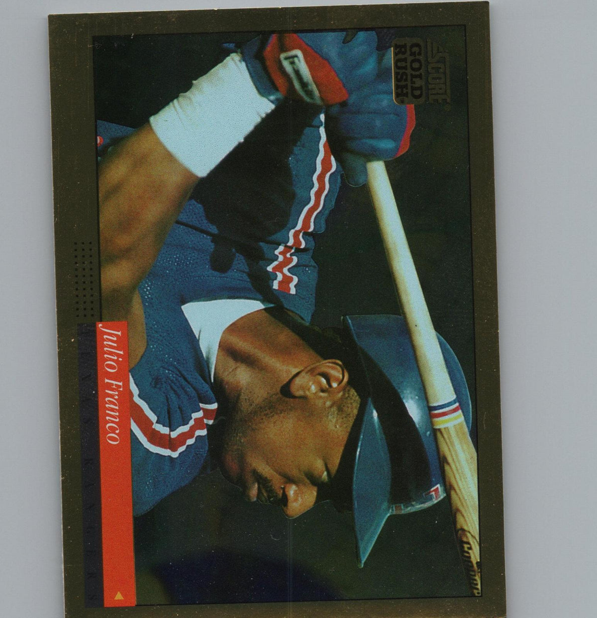 1994 Score #413 Julio Franco Gold Rush