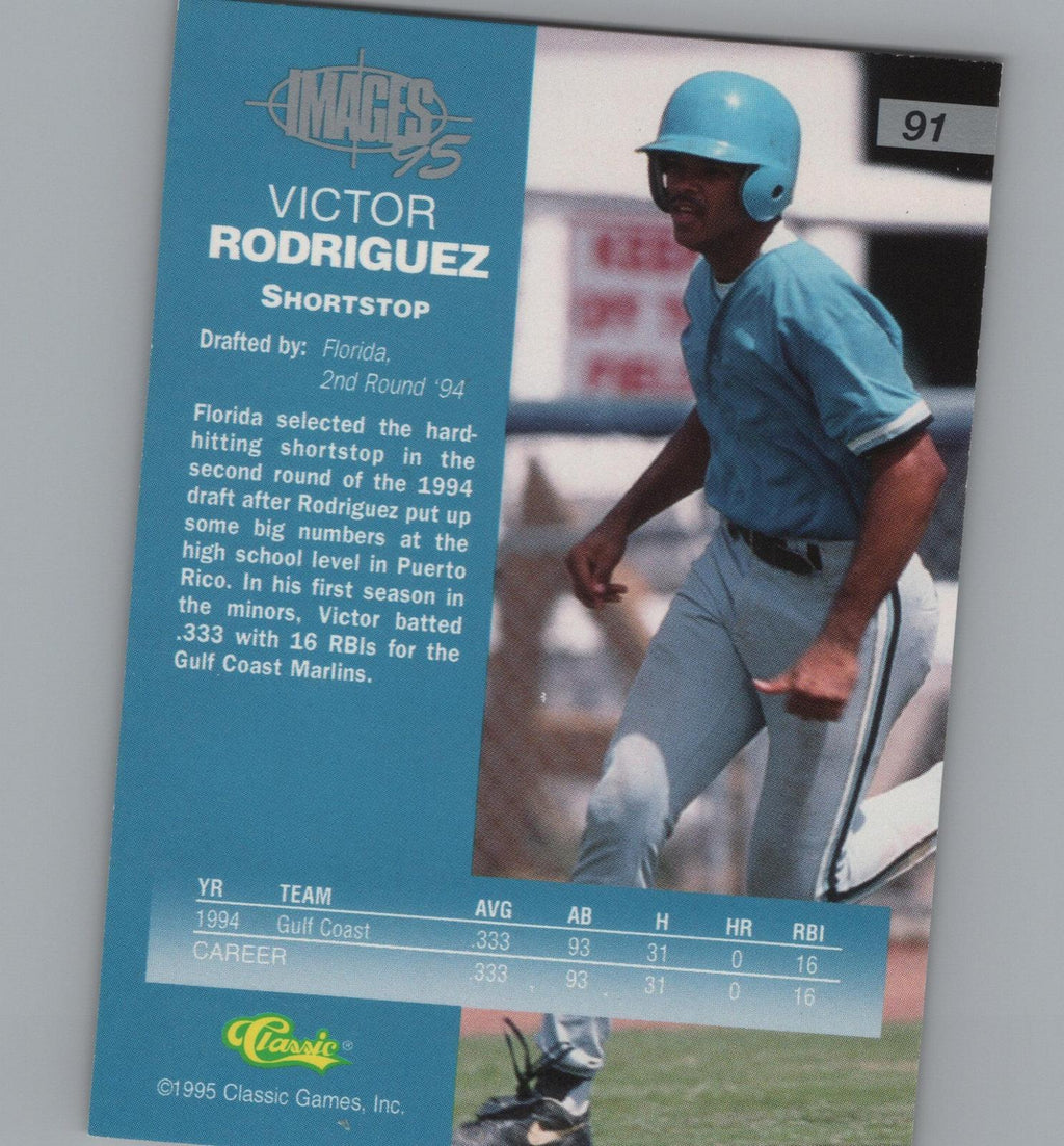 1995 Classic Images Four Sport #91 Victor Rodriguez