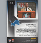 2022 Score #FB-BS Barry Sanders First Ballot