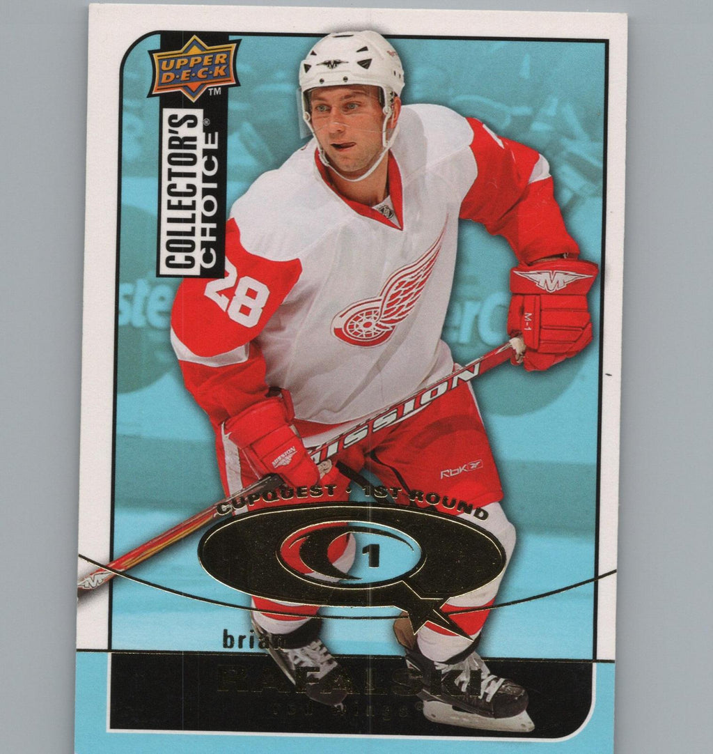 2008-09 Collector's Choice #CQ-2 Brian Rafalski CupQuest