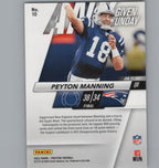 2022 Panini Prestige #10 Peyton Manning Any Given Sunday