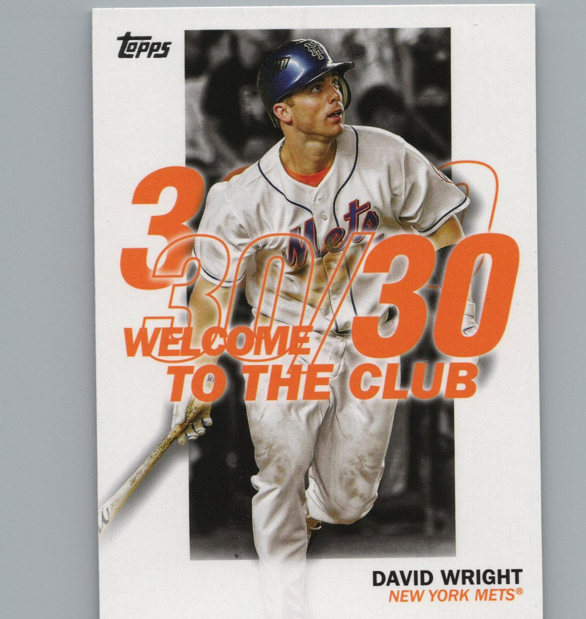 2023 Topps #WC-5 David Wright Welcome to the Club