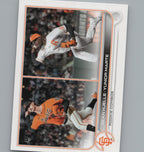 2022 Topps Update #US246 Sean Hjelle / Yunior Marte RCOM,