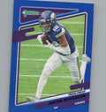 2021 Donruss #127 Justin Jefferson Press Proof Blue
