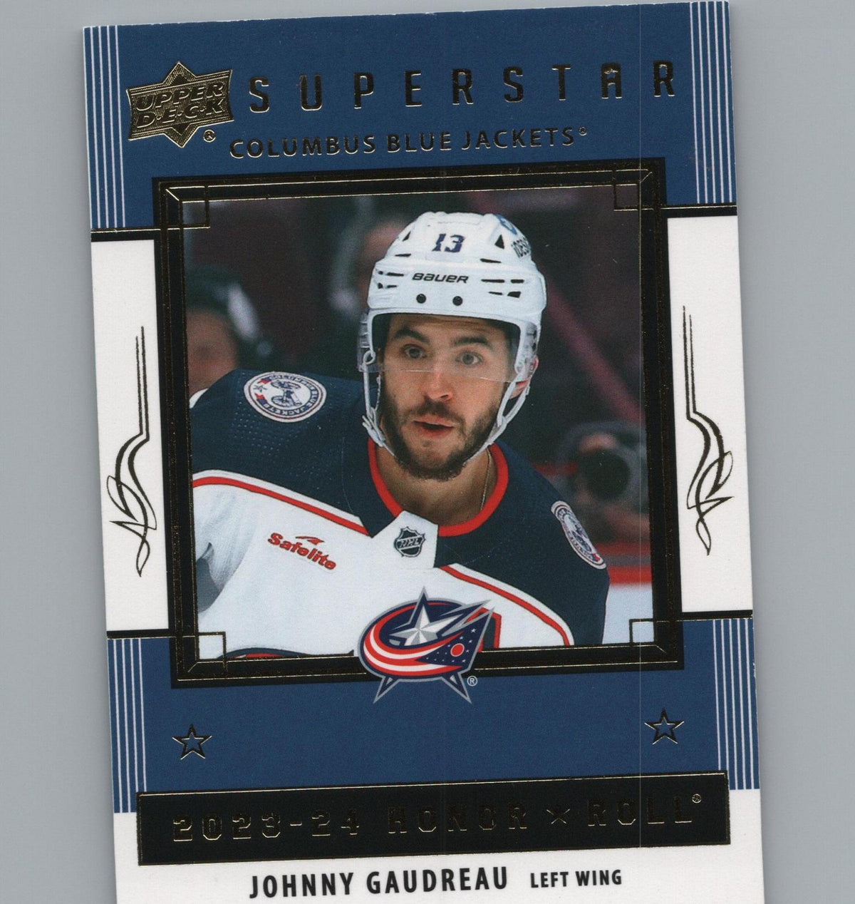 2023-24 Upper Deck #HR-1 Johnny Gaudreau Honor Roll