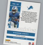 2021 Panini Chronicles #32 D'Andre Swift Pink