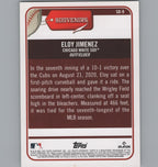 2021 Topps Big League #SO-9 Eloy Jimenez Souvenirs