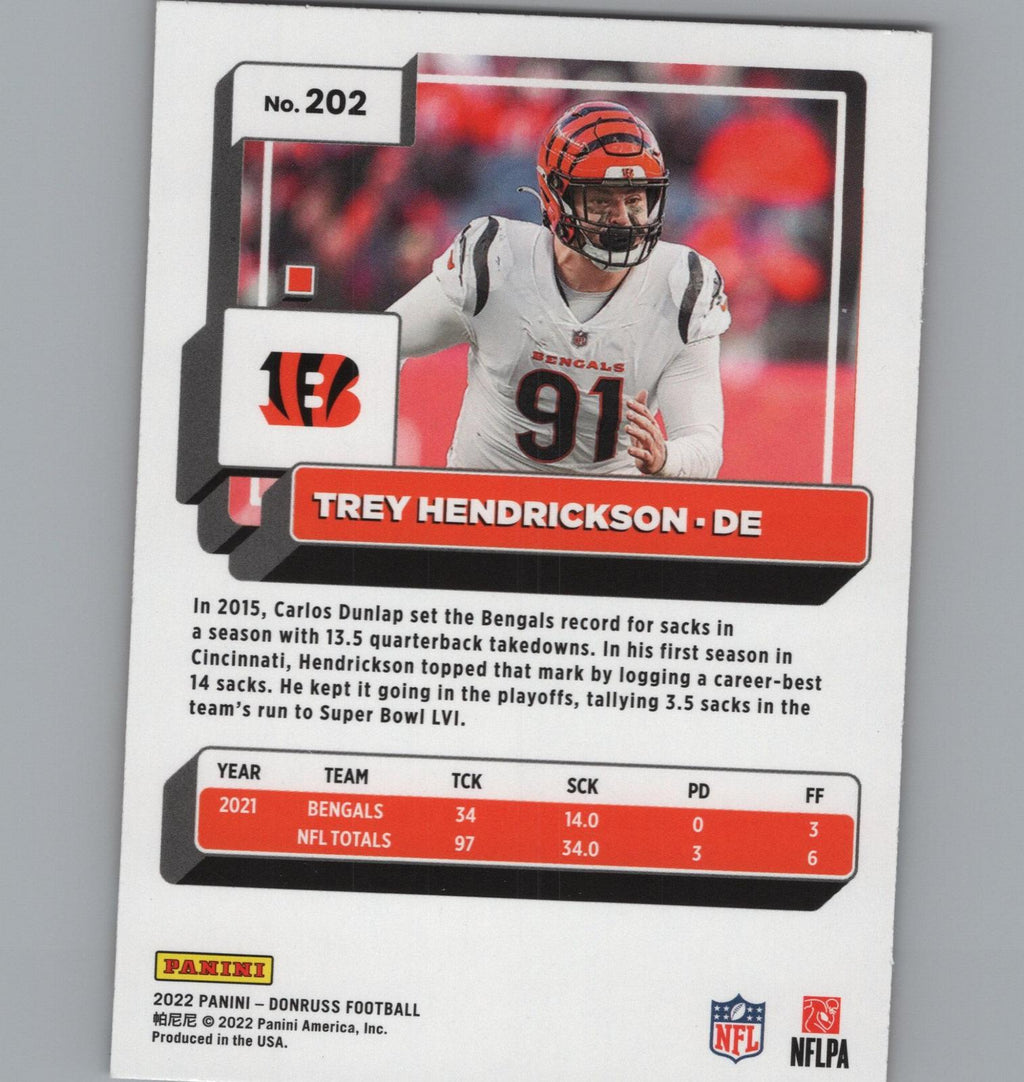 2022 Donruss #202 Trey Hendrickson