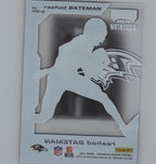 2021 Panini Chronicles #PMR-13 Rashod Bateman Playoff Momentum Rookies Blue #/99