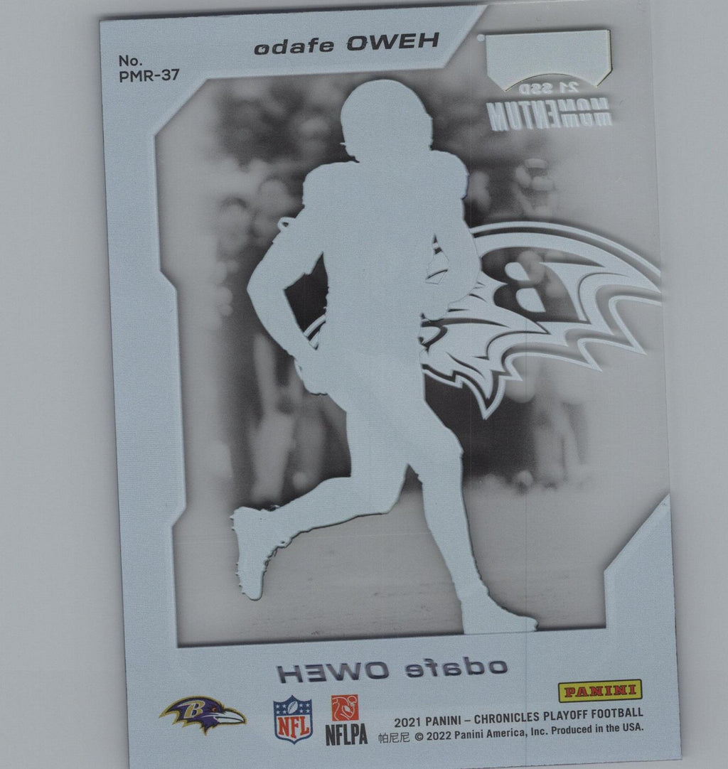 2021 Panini Chronicles #PMR-37 Odafe Oweh Playoff Momentum Rookies