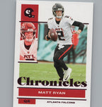 2021 Panini Chronicles #4 Matt Ryan Pink