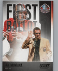 2022 Score #FB-JM Joe Montana First Ballot