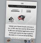 2022-23 SP Authentic #C-13 Johnny Gaudreau / Patrik Laine Collaborations