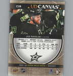 2021-22 Upper Deck #C28 Joe Pavelski UD Canvas