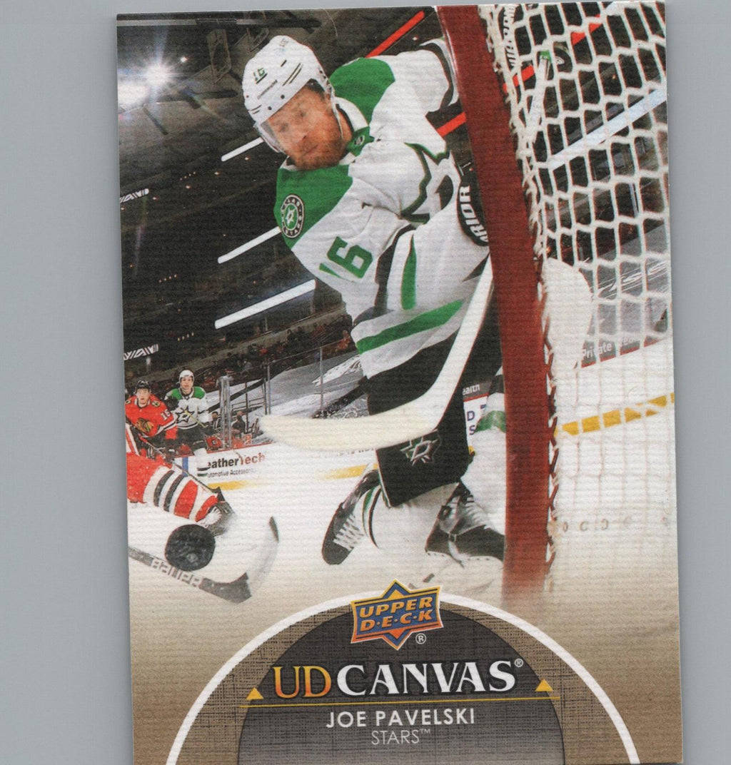 2021-22 Upper Deck #C28 Joe Pavelski UD Canvas
