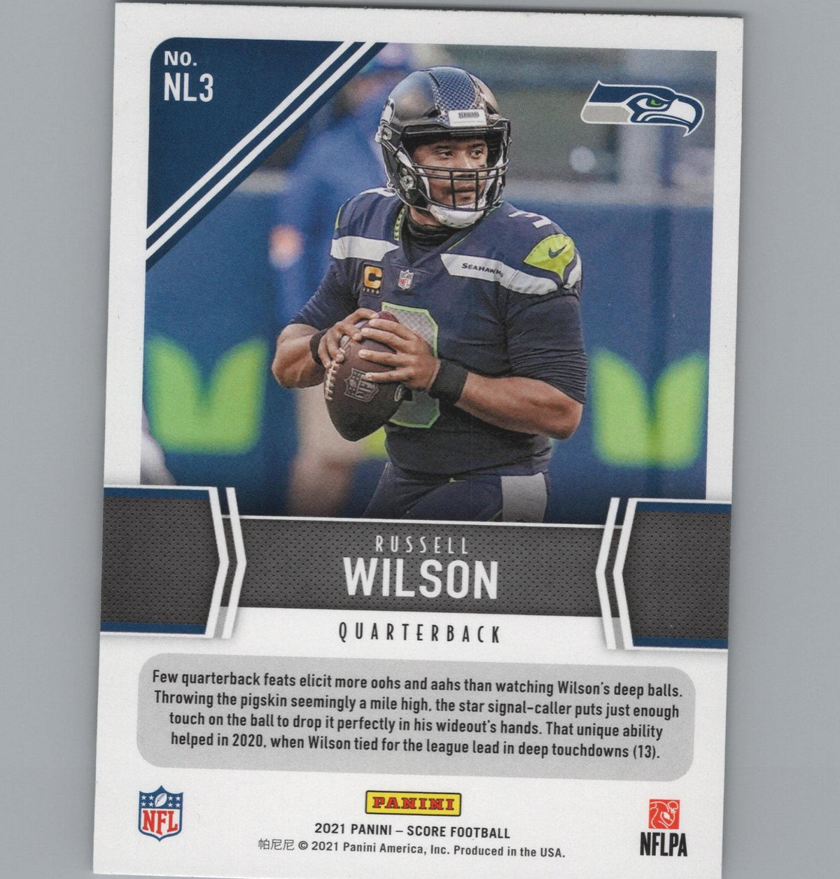 2021 Score #NL3 Russell Wilson Next Level Stats