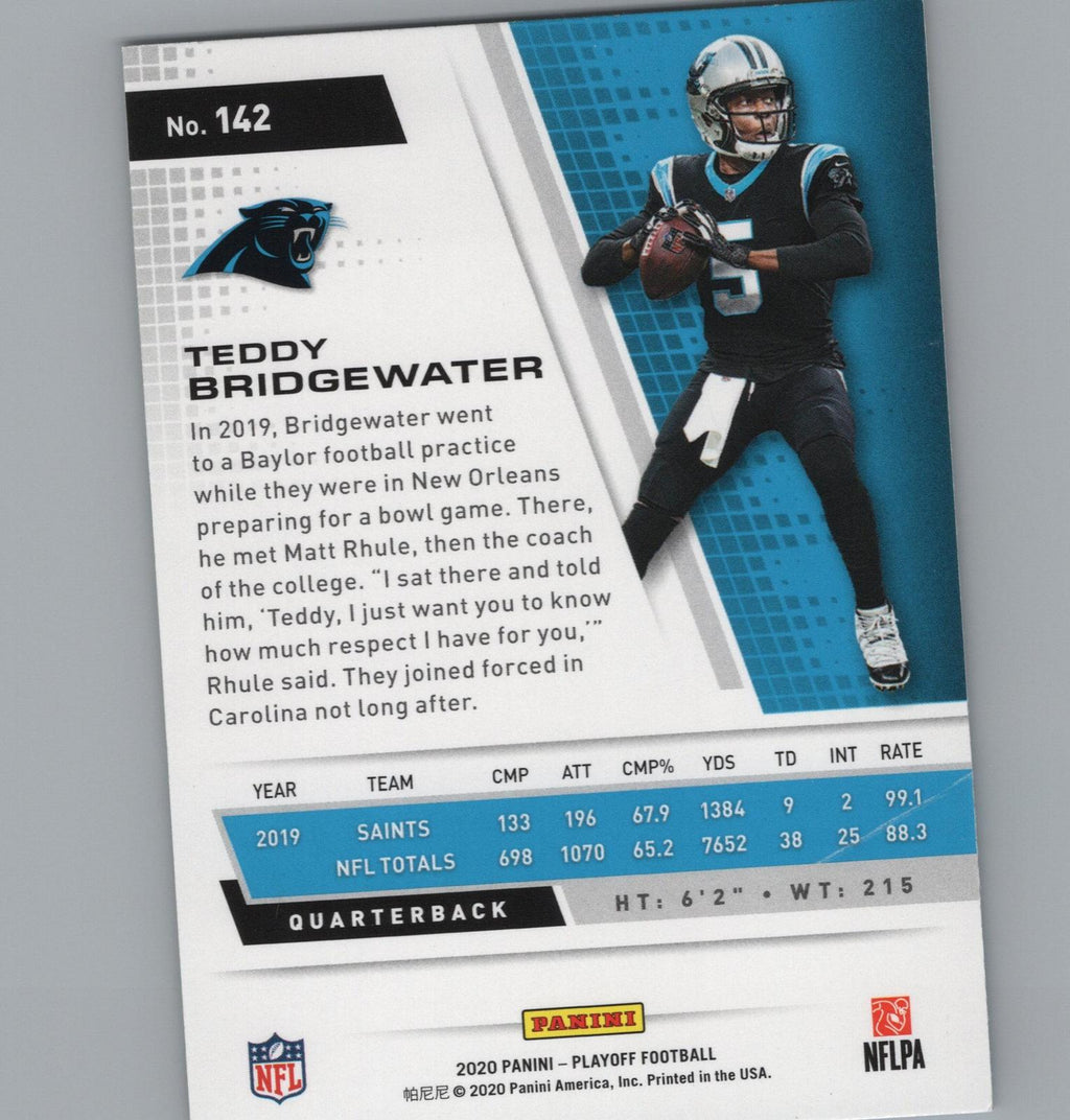 2020 Panini Playoff #142 Teddy Bridgewater Kickoff