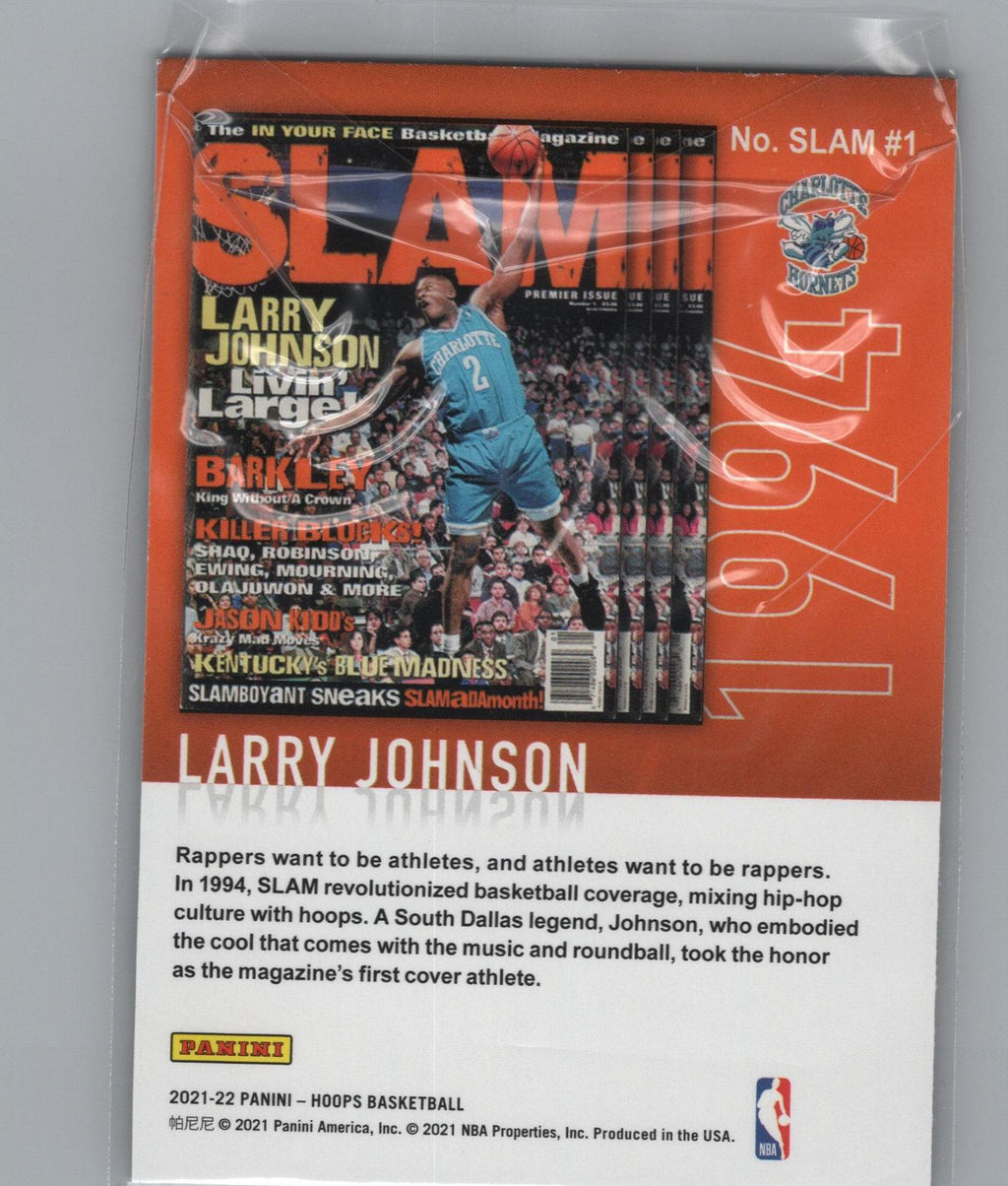 2021-22 Hoops Winter #SLAM 1 Larry Johnson SLAM