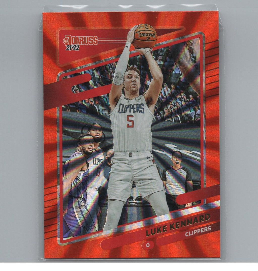 2021-22 Donruss #146 Luke Kennard Holo red Laser