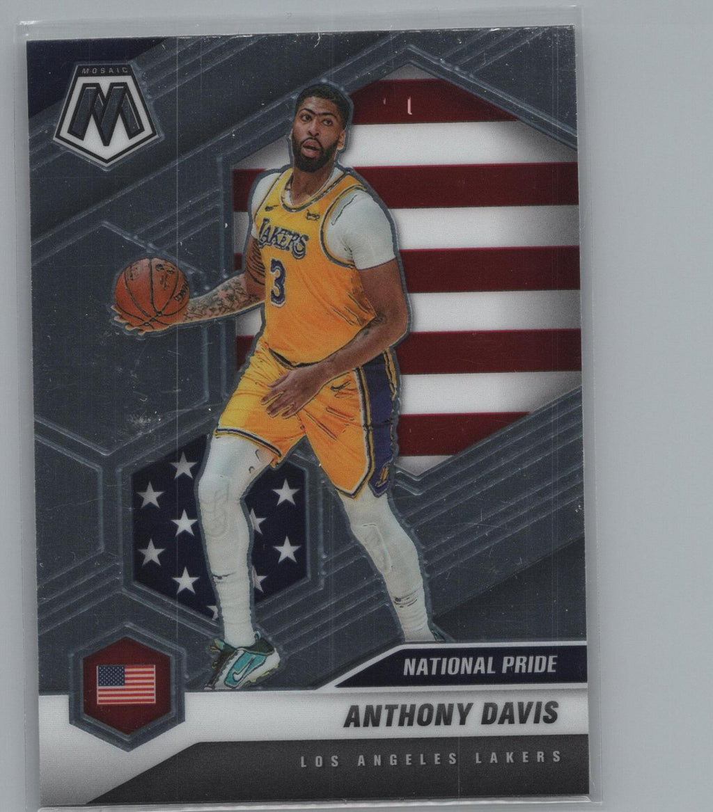 2020-21 Panini Mosaic #250 Anthony Davis