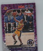 2019-20 Hoops Premium Stock #91 Avery Bradley Prizm Purple Disco