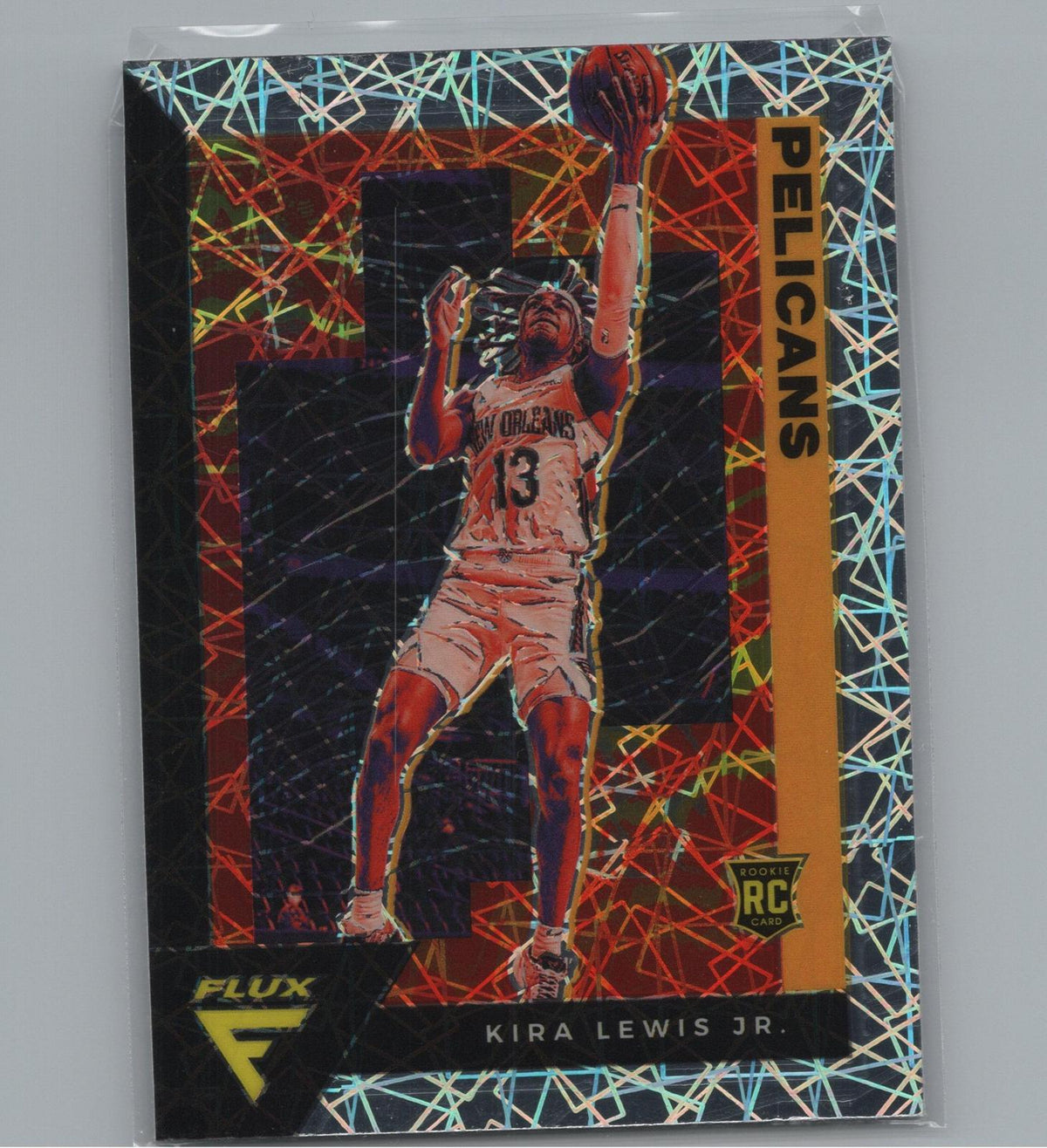 2020-21 Panini Flux #220 Kira Lewis Jr. Fanatics Cracked Ice