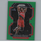 2021-22 Panini Prizm #168 Anfernee Simons Green