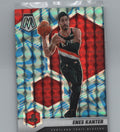 2020-21 Panini Mosaic #120 Enes Kanter Mosaic Reactive Blue