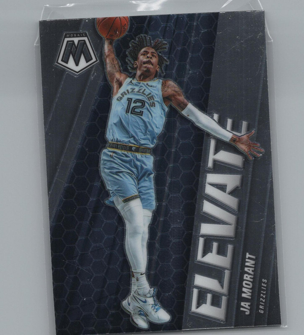 2020-21 Panini Mosaic #13 Ja Morant Elevate