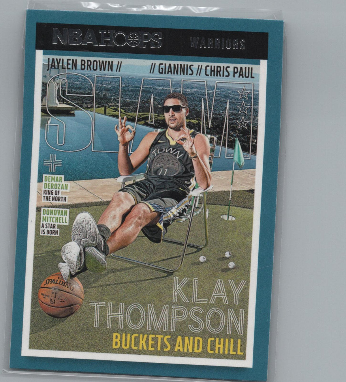 2021-22 Hoops #SLAM 215 Klay Thompson Slam