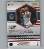 2020-21 Panini Mosaic #249 Stephen Curry Mosaic Reactive Blue