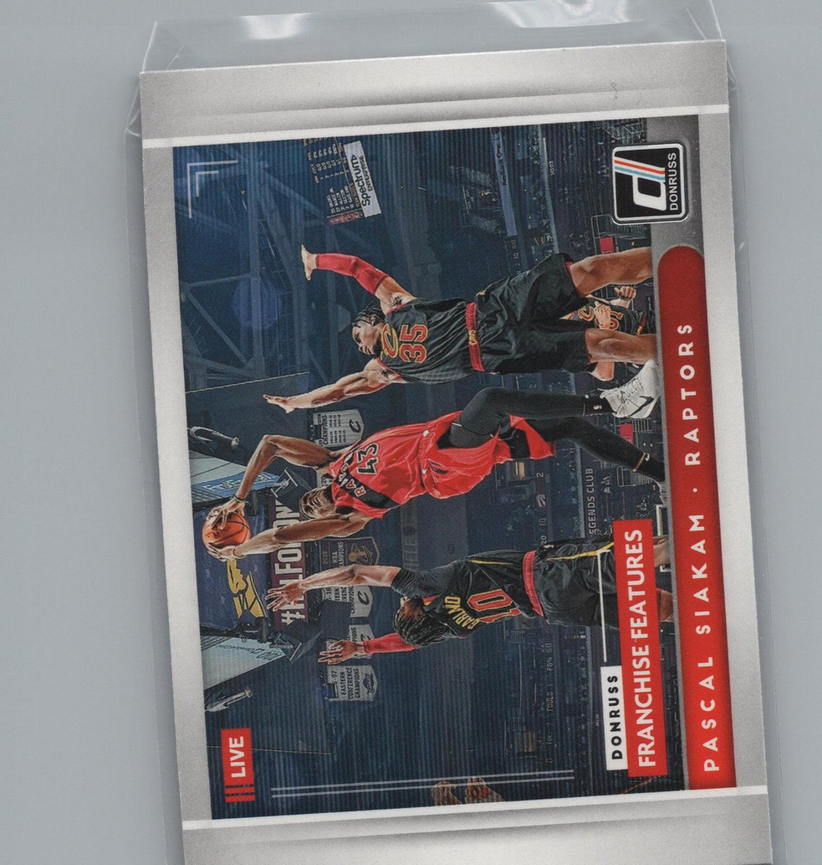 2021-22 Donruss #9 Pascal Siakam Franchise Features
