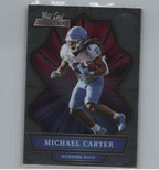 2021 Wild Card Alumination #ABC-37 Michael Carter Black