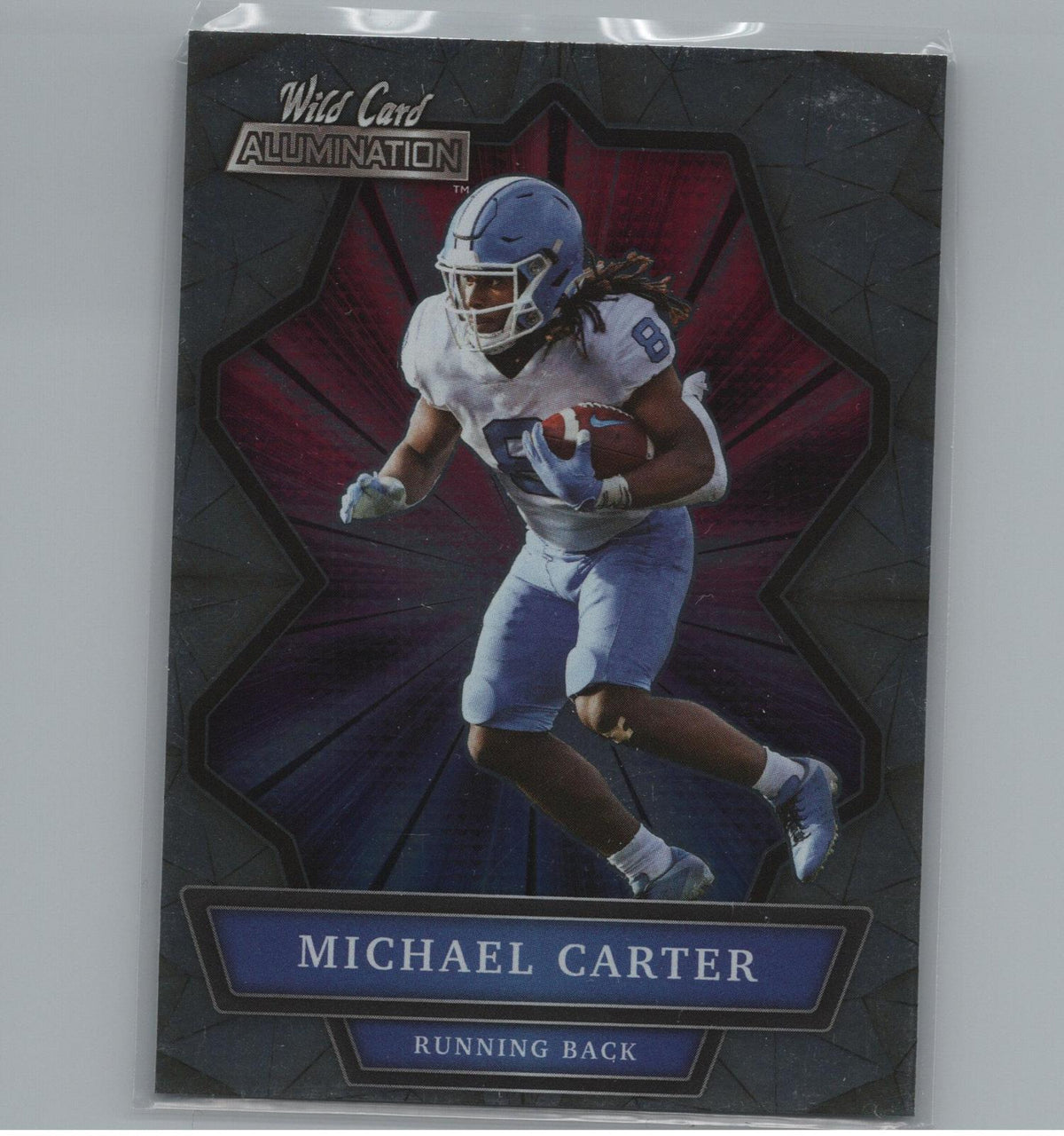 2021 Wild Card Alumination #ABC-37 Michael Carter Black
