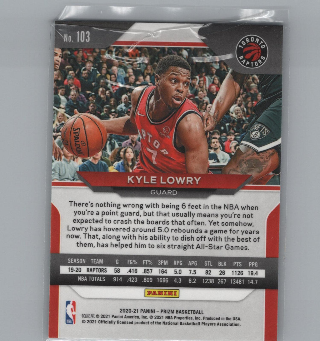 2020-21 Panini Prizm #103 Kyle Lowry