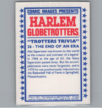 1992 Comic Images Harlem Globetrotters #26 The End of an Era