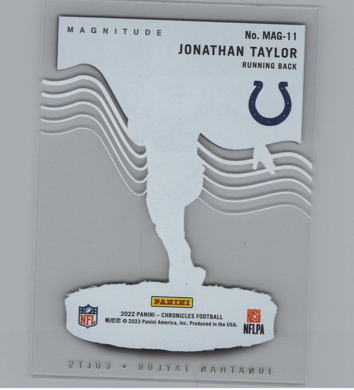 2022 Panini Chronicles #MAG-11 Jonathan Taylor Magnitude
