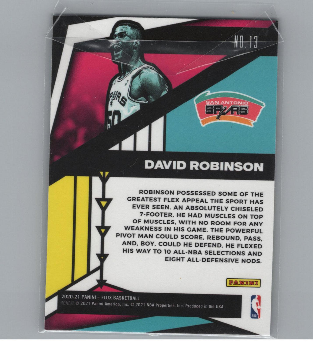 2020-21 Panini Flux #13 David Robinson Flux Appeal