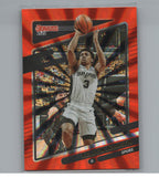 2021-22 Donruss #104 Keldon Johnson red laser