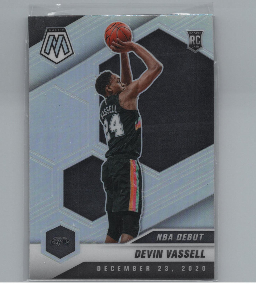 2020-21 Panini Mosaic #278 Devin Vassell Silver