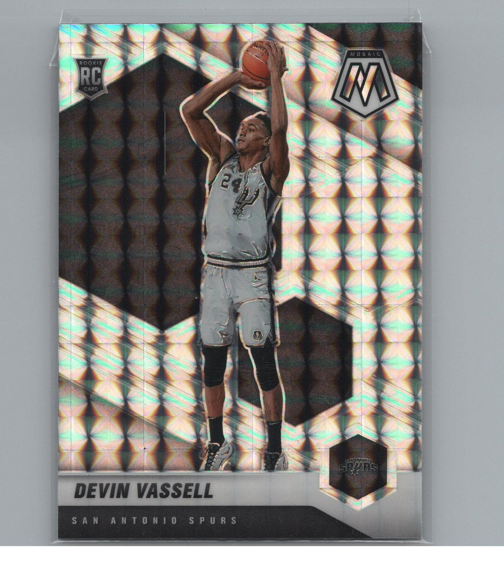 2020-21 Panini Mosaic #221 Devin Vassell Silver