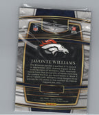 2021 Panini Select #57 Javonte Williams Silver Prizm