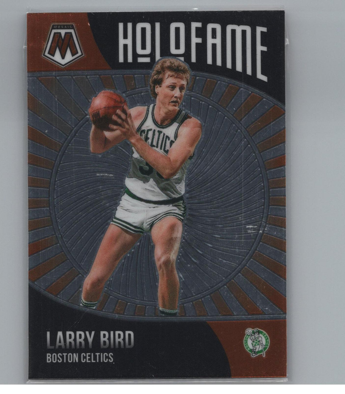2020-21 Panini Mosaic #4 Larry Bird HoloFame