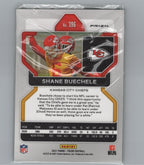 2021 Panini Prizm #396 Shane Buechele Neon Green Pulsar