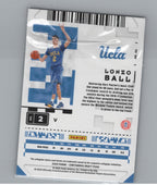 2020 Panini Contenders Draft Picks #46b Lonzo Ball Game Ticket Red