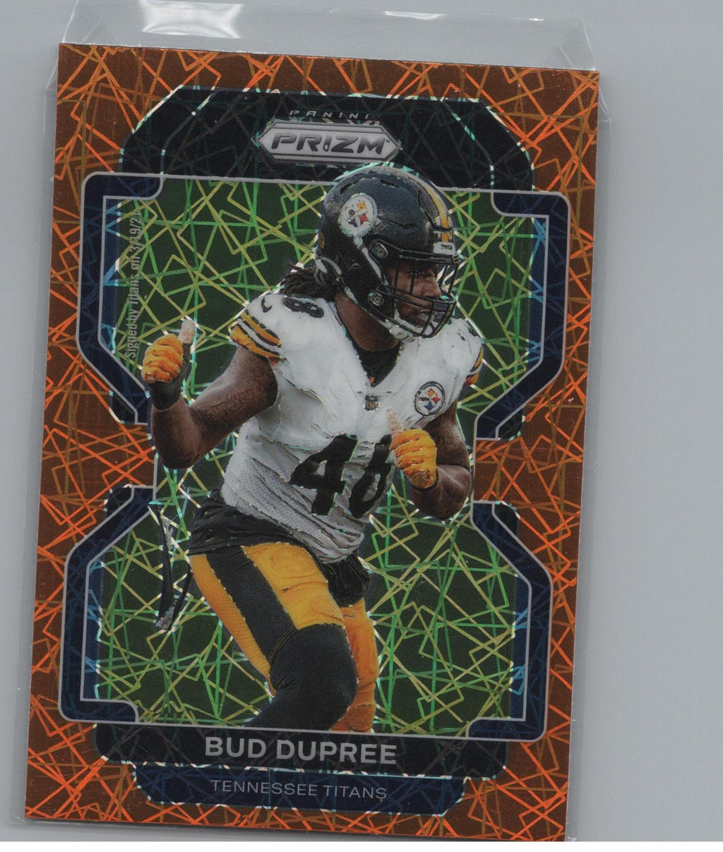 2021 Panini Prizm #7 Bud Dupree Lazer