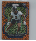 2021 Panini Prizm #374 Patrick Surtain II Orange Ice
