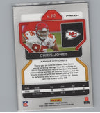 2021 Panini Prizm #192 Chris Jones Lazer